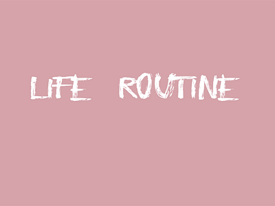 Life Routine 2d animation animation flat illustration line motion animation motion design motion graphic motion graphic design motion graphics vector