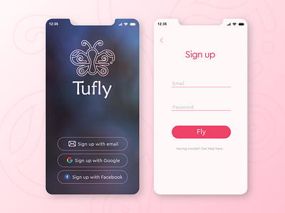 Tufly - Daily UI #001