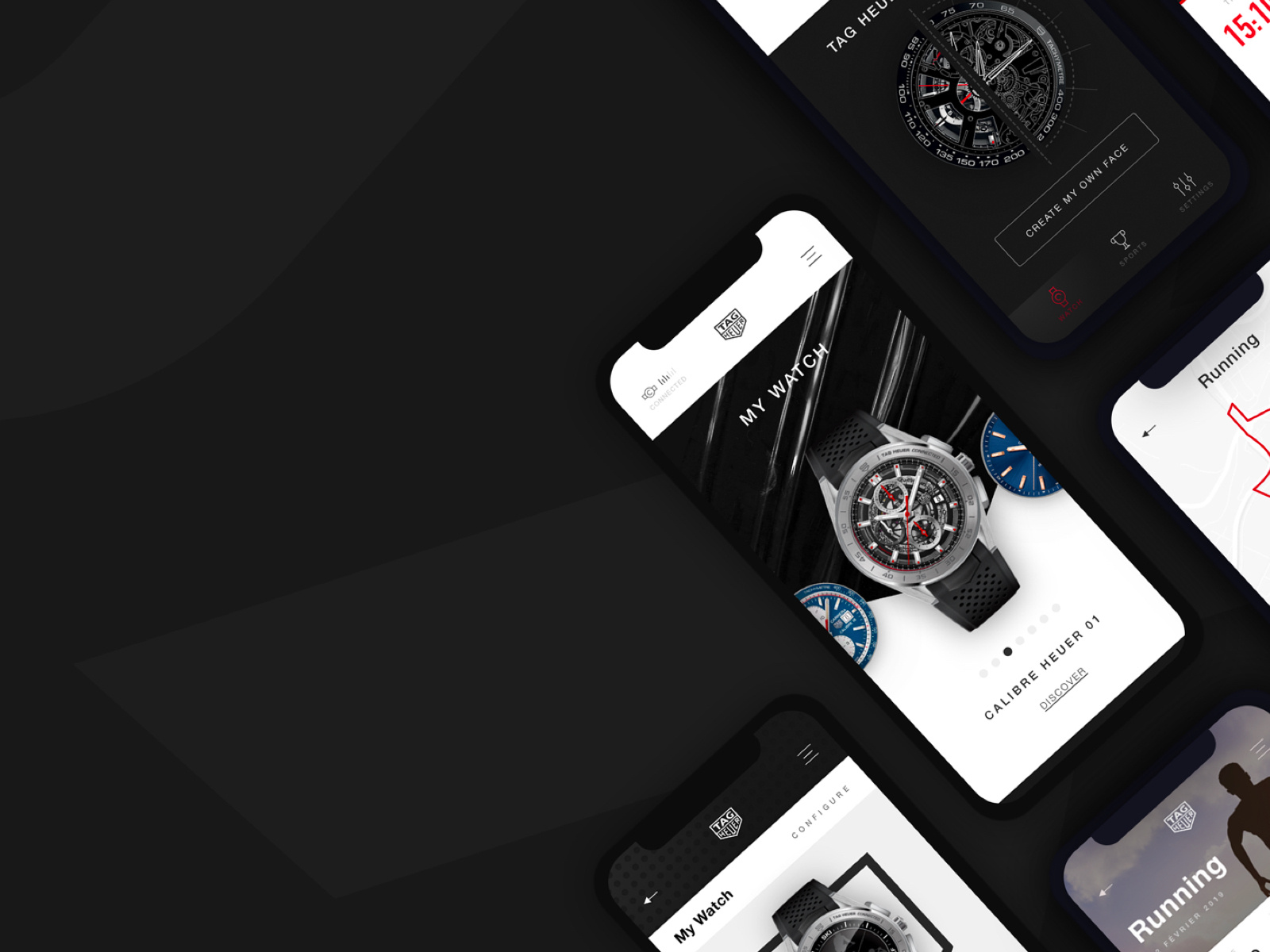 Tag Heuer App design by Jérémy Carrara on Dribbble
