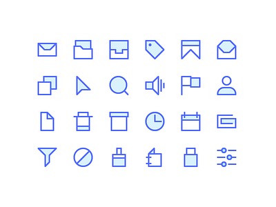 Mailing Icons