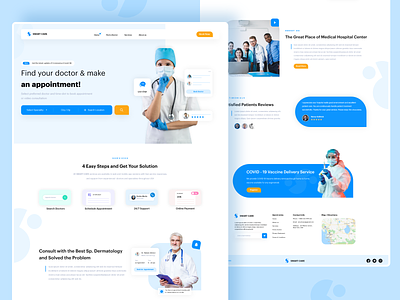 Doctor Appointment Landing Page doctor appointment doctor consultation doctors dribbble landing page concept landing page design landing page ui landingpage user experience web web design web ui webdesign website website concept website design websitedesigner