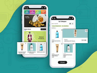 ECommerce Progressive Web App app app design creation design dribbble ecommerce ui ux