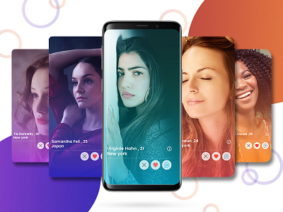 Dating App UI app app concept app design app designers app designers india app development creation dating app design dribbble ui ui desgin ui designer ux