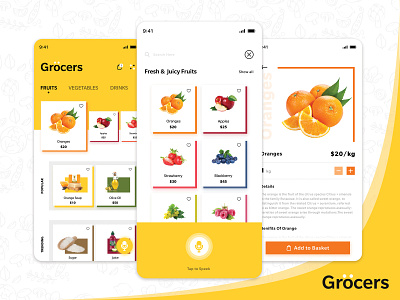 Grocery App UI