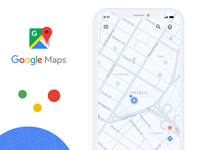 Google Map App Redesign by CMARIX TechnoLabs on Dribbble