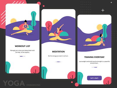 Yoga Onbording App