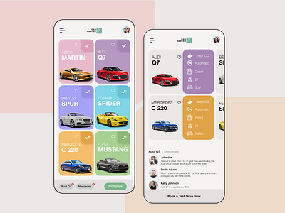 CarReview App app app concept app design app designers app development car car app car concept car review clear design concept design dailyui designer interaction design mobile app design mobile app development review ui ux user experience