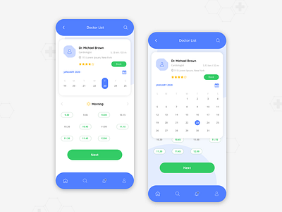 Medical App UI by CMARIX TechnoLabs on Dribbble