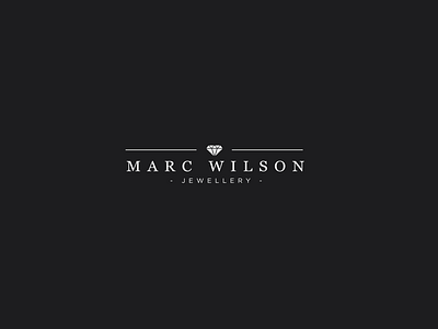 Marc Wilson Jewellery branding graphic design identity letter mark logo design logo designs logos logotype symbol typography