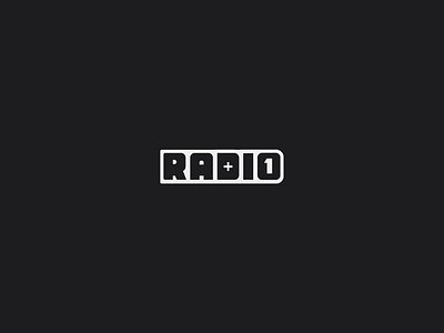 Radio +1 branding graphic design identity letter mark logo design logo designs logos logotype symbol typography