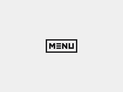 MENU branding graphic design identity letter mark logo design logo designs logos logotype symbol typography