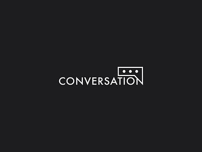 Conversation (v2) branding graphic design identity letter mark logo design logo designs logos logotype symbol typography