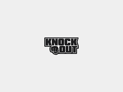 Knock Out branding graphic design identity letter mark logo design logo designs logos logotype symbol typography