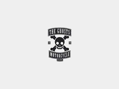 The Ghosts ~ Motorcycle Club branding graphic design identity letter mark logo design logo designs logos logotype symbol typography
