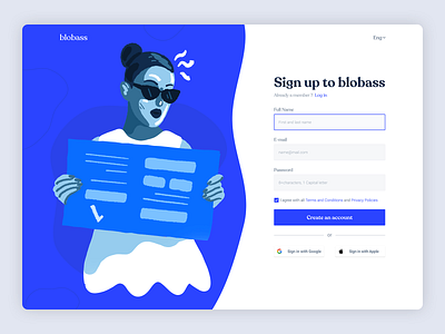 Daily UI #1 - Sign up page daily ui figma graphic design ui ui challenge