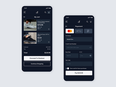 Daily UI #2- Credit Card Checkout checkout page credit card dailyui 002 design figma ios app payment responsive design ui