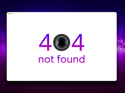 Daily ui 008 — 404 page 404 daily ui 008 dailyui notfound