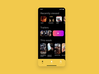 Daily ui 025 — TV App