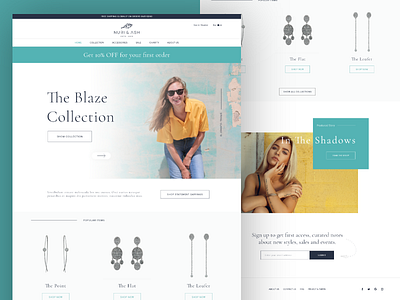 Jewelry Landing Page Preview