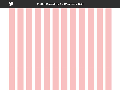 Bootstrap 3 Grid - 12 Column - Free PSD