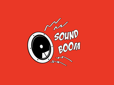 Sound Boom Logo Design