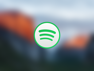 El Capitan/Yosemite Spotify Icon