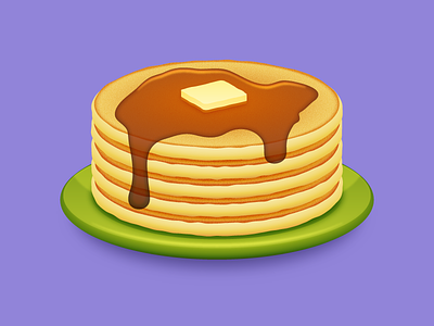 Full Stack (of Pancakes) butter pancakes syrup
