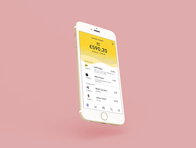 Banking App adobexd appdesign apps banking app branding design interface ios mockup ui user experience ux visual design