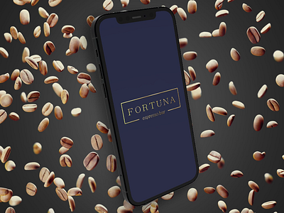 Fortuna Coffee Rewards App adobexd animation app app design branding coffee interface ios logo product design rewards ui ux ux design ux ui