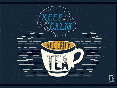 Tea Artwork by Balu Designs on Dribbble