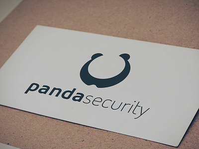 Panda Logo branding logo negative space panda