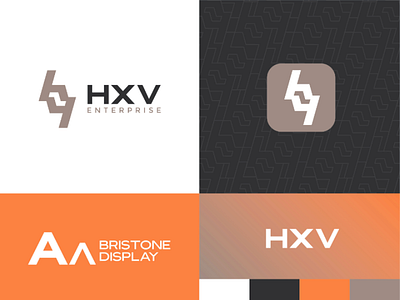 HXV - Brand Identity Proposal brand brandidentity brandidentitydesign brandwithtnf business concept logo logodesign
