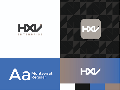 HXV - Brand Identity Proposal brand brandidentity brandidentitydesign brandwithtnf concept logo logodesign proposal