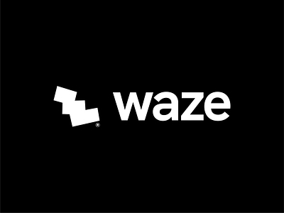 Waze Logo Proposal brand branddesign brandidentity brandidentitydesign branding design logo logodesign logodesigner logoexploration logoinspiration logomark