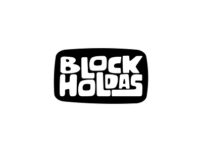 Block Holdas Logo artlogo brand branddesign brandidentity brandidentitydesign branding entertainmentlogo logo logomark youtubebranding youtubelogo