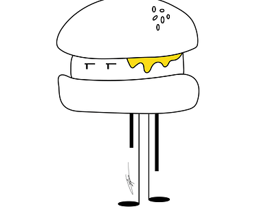 Largeburger burger food