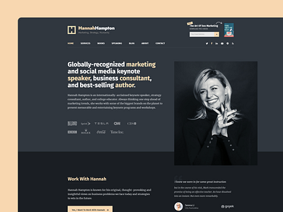 Public Figure Landing page