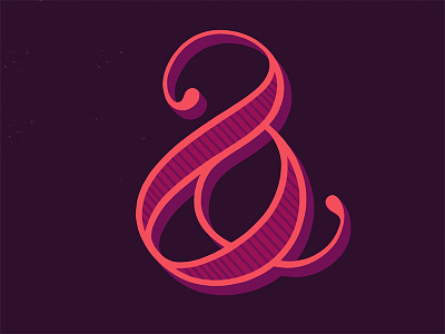 Ampersand hand handletter handlettering icondesign illustration typography