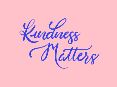#KindnessMatters campaign submission