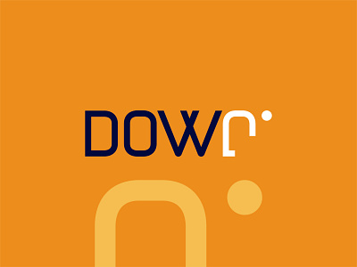 DOWN WORDMARK LOGO DESIGN