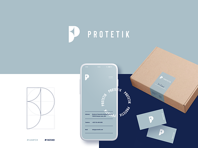 PROTETIK // Branding branding clean design logo logodesign minimalistic website