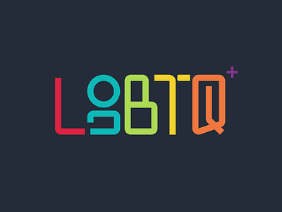 LGBTQ+ design designer graphic design illustration logo type type design type designer typedesign typeface typographic typography typography art wordmark
