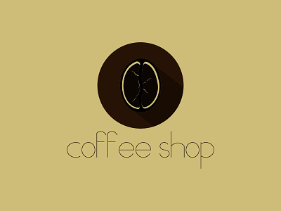 Coffee Shop Logo brand branding coffee coffee shop company logo logodesign simple typography