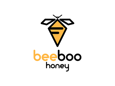 Beeboo honey logo branding graphic design identity logo logo designer vector