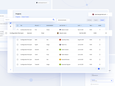 Web platform to manage config files 🗂