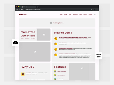 MamaToto adobexd clothing latest ui uidesign ux