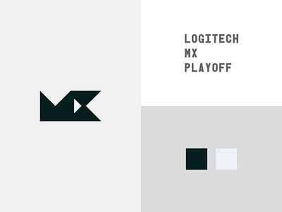Logitech MX brand design identity logitech logitechmx logo mx playoff rebound