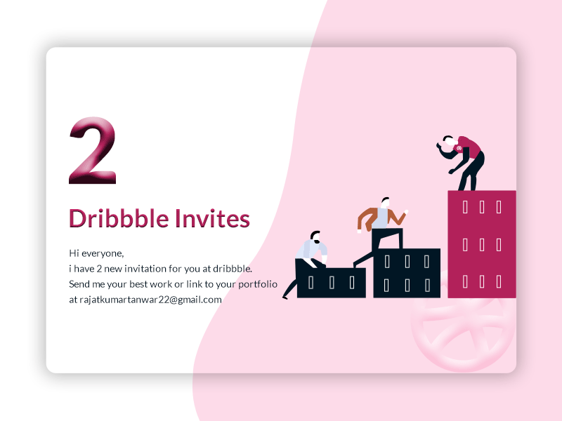 Invitation dribbble invitation