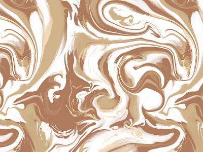 Cream Swirls abstract art digital digital design illustration art marble texture painting procreate seamlesspattern surface pattern surface pattern designer textile design