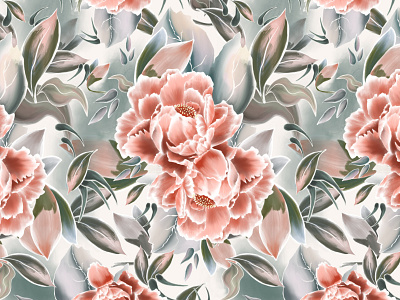 Tropical Floral Seamless Design